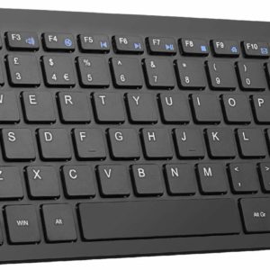 TECKNET 2.4G Wireless Keyboard For Windows 10/8/7/Vista/XP and Android Smart TV, Extra Long Battery Life, UK keyboard Layout and Whisper-Quiet Keyboard Design