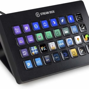 Corsair Elgato Stream Deck XL - Enhanced Stream Control with 32 Customizable LCD Keys for Windows 10 and MacOS 10.13 or Later