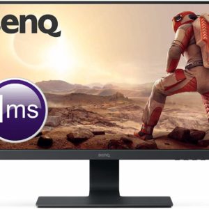 BenQ GL2580H 24.5 Inch FHD 1080p 1ms Eye-Care LED Gaming Monitor, HDMI, Black
