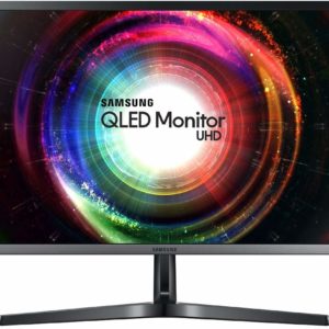 Samsung LU28H750UQUXEN 28-Inch 4K Ultra HD 3840 x 2160 Quantum Dot 1ms LED Monitor - 2xHDMI, Displayport - Black/Silver