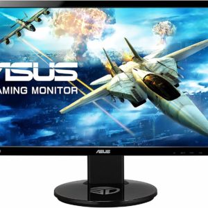 ASUS VG248QE 24 Inch FHD (1920 x 1080) Gaming Monitor, 1 ms, Up to 144 Hz, DP, HDMI, DVI-D