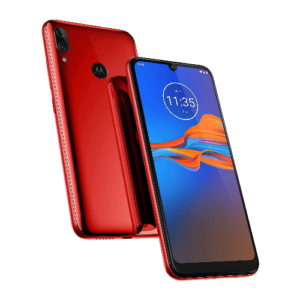 Motorola Moto E6 Plus, 6.1 Inch Android 9 Pie, UK SIM Free Smartphone, Bright Cherry (refurbished)