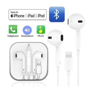 SZHTFX Earphones/Earbuds Wired Headphones Noise Isolating Earphones with Built-in Microphone & Volume Control Compatible with iPhone 8/8 Plus/7/7Plus/X/XS/XR