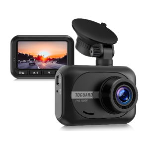 TOGUARD Mini Dash Cam Car Driving Recorder 1080P Full HD Car Camera, 2.45 inch 170° Wide Angle Dashcams for Cars with WDR 24H Parking Monitor, G-sensor and Loop Recording