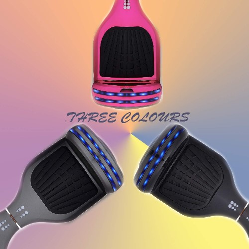 CHIC 6.5 Inch Balance Board, Self Balancing Electric Scooter, Skateboard Wheels with LED Light, Motor 700W Bluetooth for Kids and Adults - Image 2