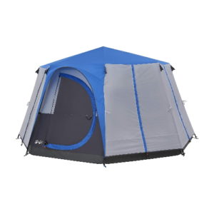 Coleman Tent Octagon, 6 to 8 Man Festival Dome Tent, Waterproof Family Camping Tent with Sewn-in Groundsheet