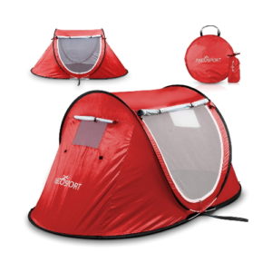 Pop-up Tent An Automatic Instant Portable Cabana Beach Tent - Suitable For upto 2 People - Doors on Both Sides - Water-resistant & UV Protection Sun Shelter - With Carrying Bag, Sets up in Seconds!
