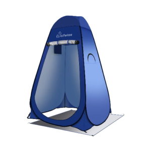 WolfWise Camping Toilet Tent Pop Up Shower Privacy Tent for Outdoor Changing Dressing Fishing Bathing Storage Room Tents, Portable with Carrying Bag